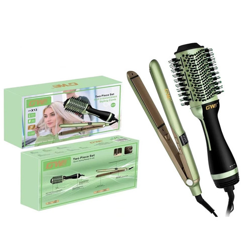 Set piastra spazzola rotante - set,