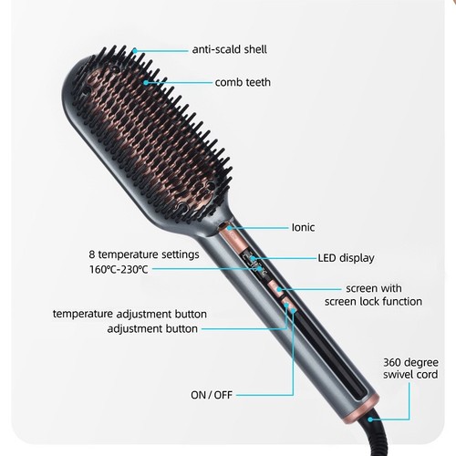 Spazzola piastra per - , capelli