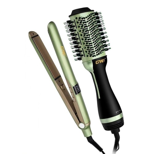 Set piastra spazzola rotante - set,