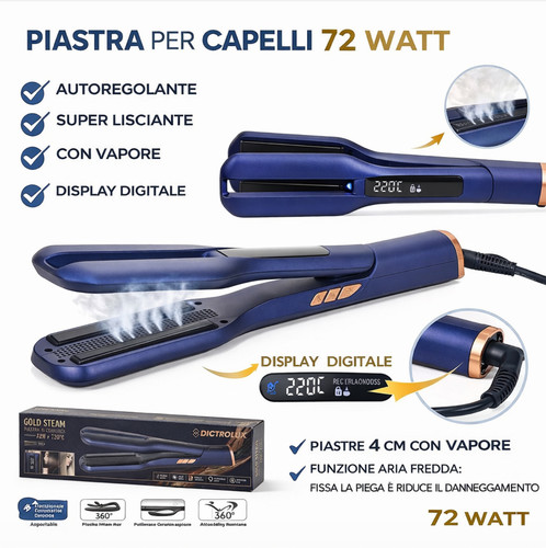 Piastra per capelli
